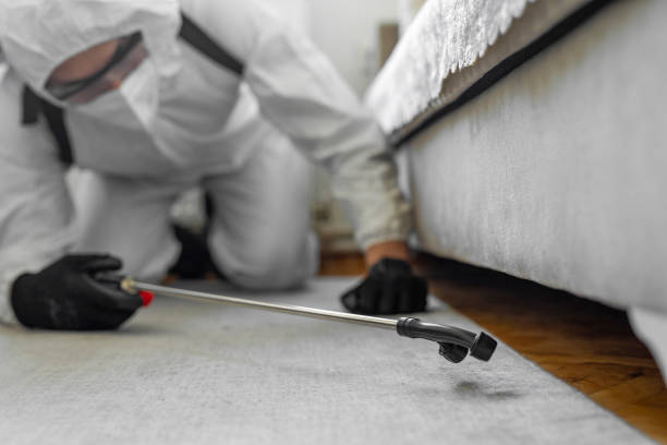 Professional Pest Control technician working in Abbeville, SC